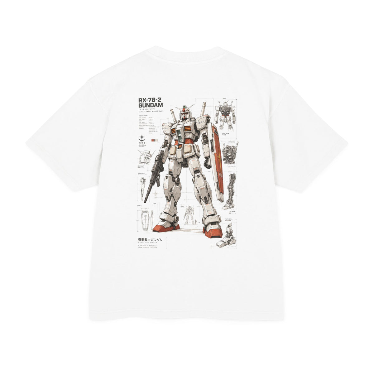 Gundam Prototype 78 Cotton Shirt