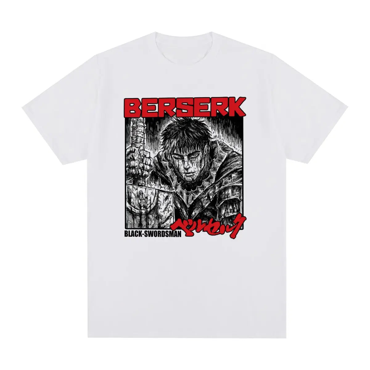 Berserk Black-Swordsman T-Shirt - The AniStore