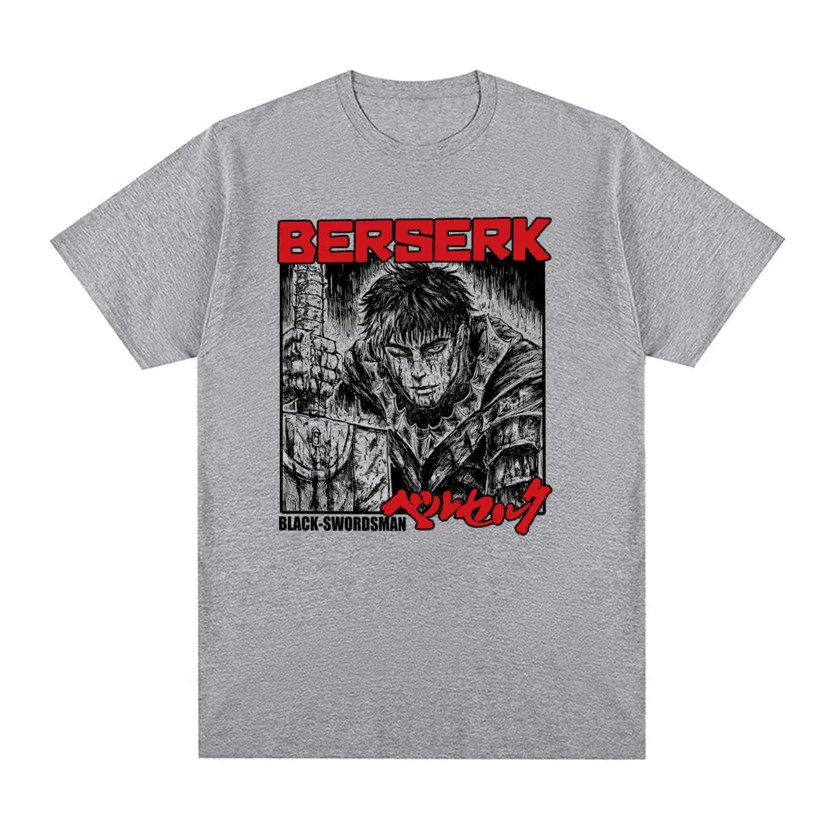 Berserk Black-Swordsman T-Shirt - The AniStore
