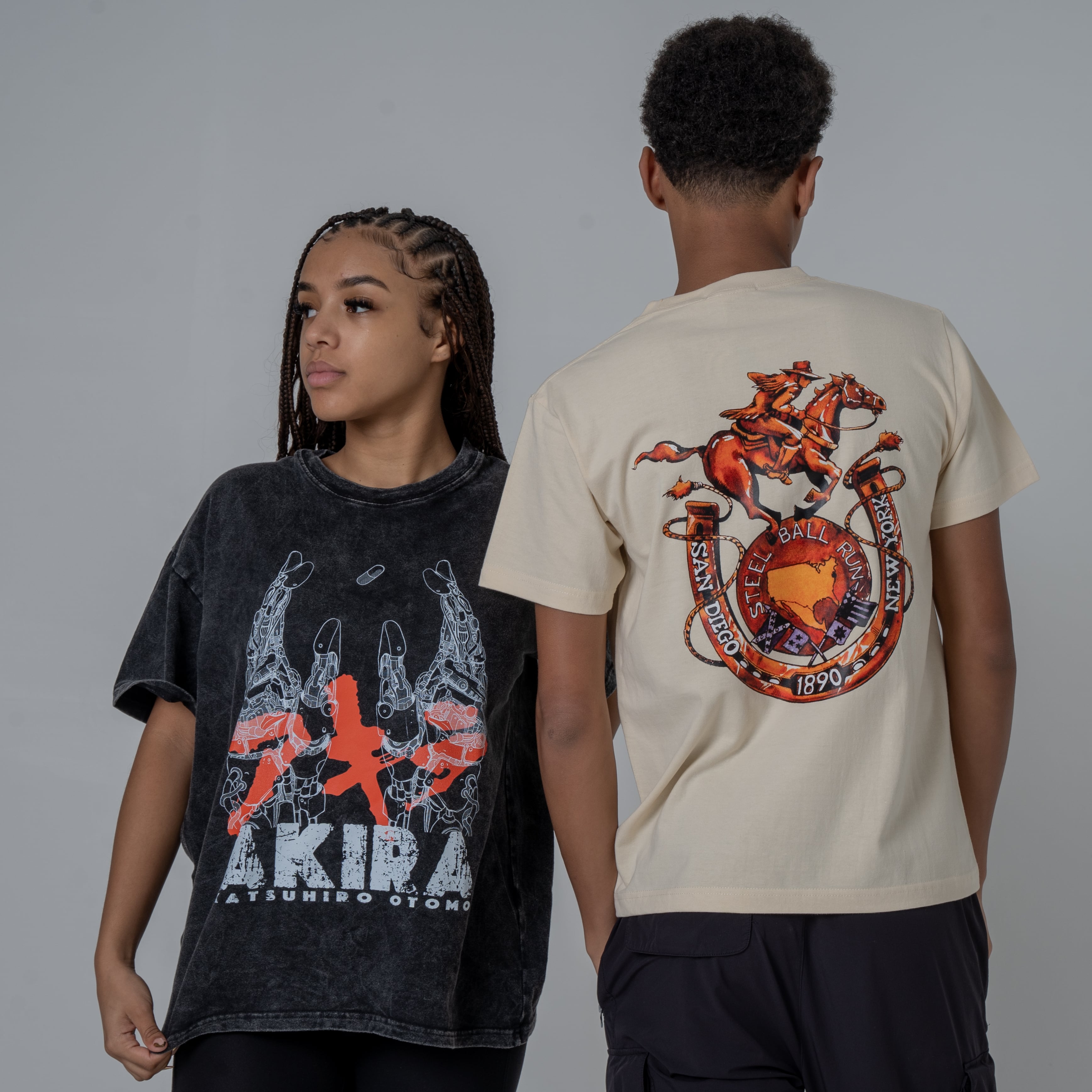 JoJo’s Bizarre Adventure Gyro Zeppeli Cotton T-Shirt