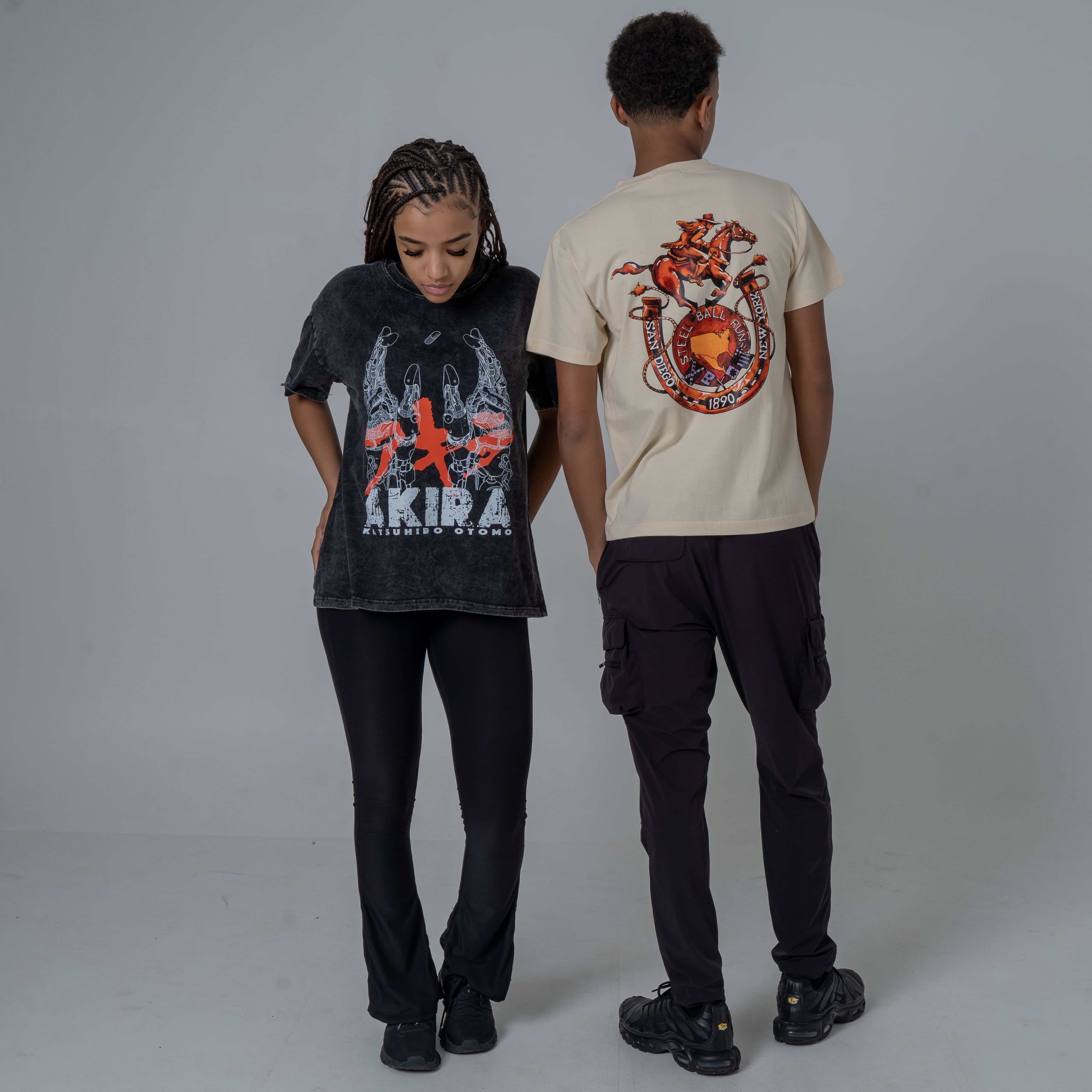 JoJo’s Bizarre Adventure Gyro Zeppeli Cotton T-Shirt