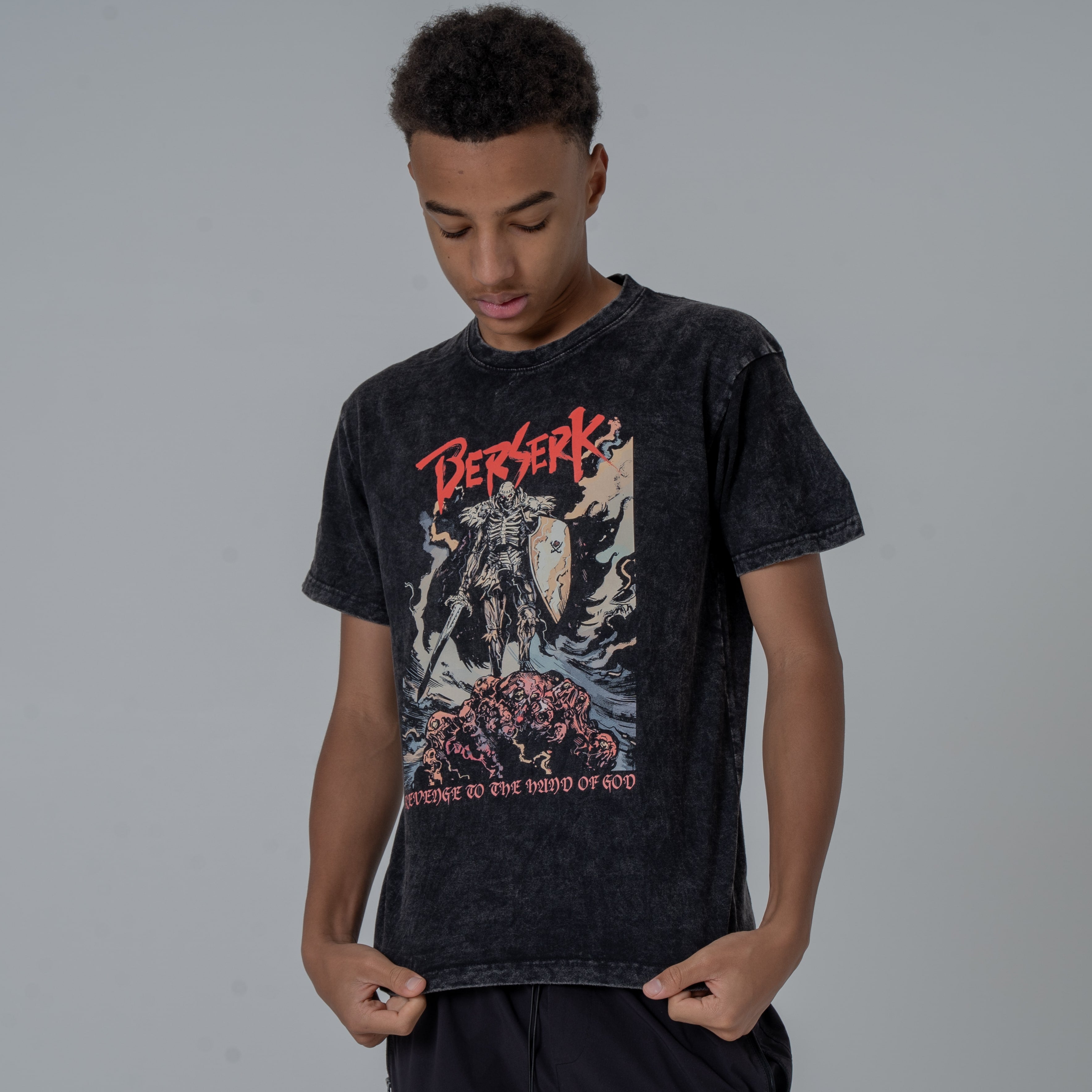Berserk Skull Knight Vintage Wash T-Shirt