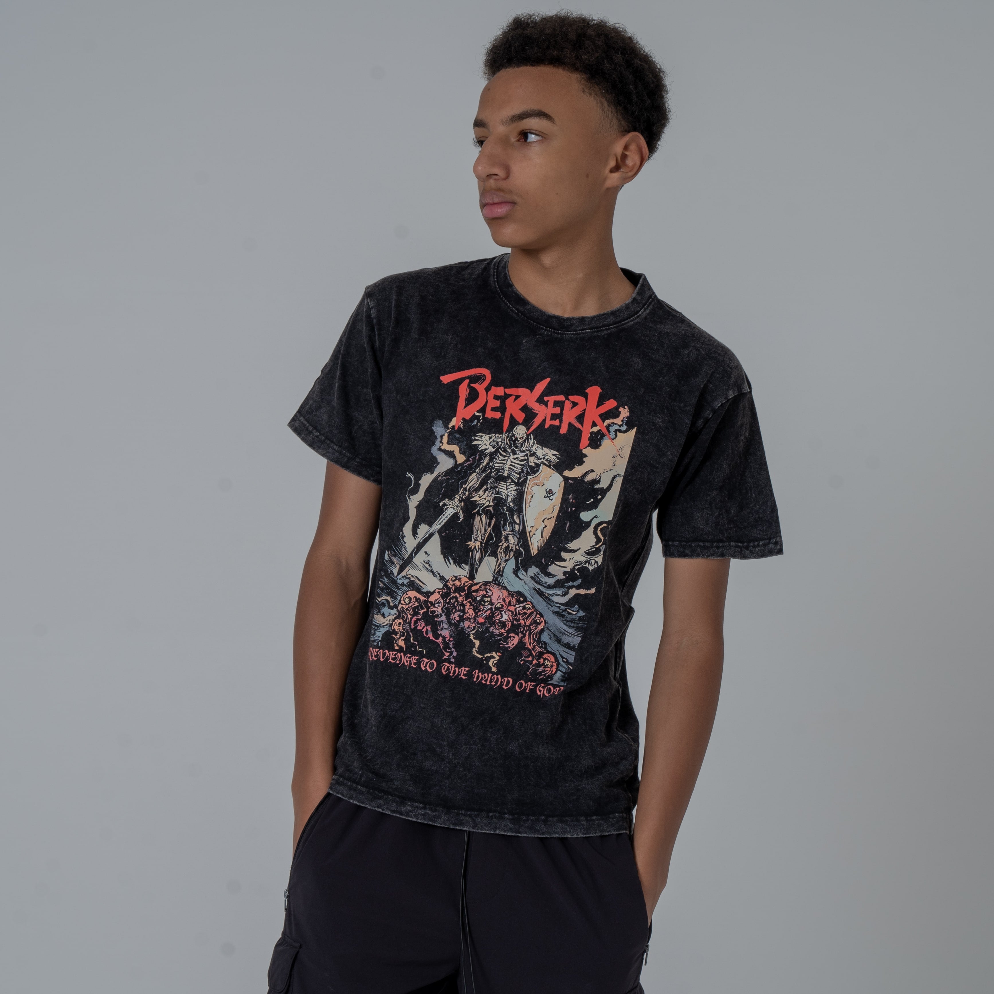 Berserk Skull Knight Vintage Wash T-Shirt