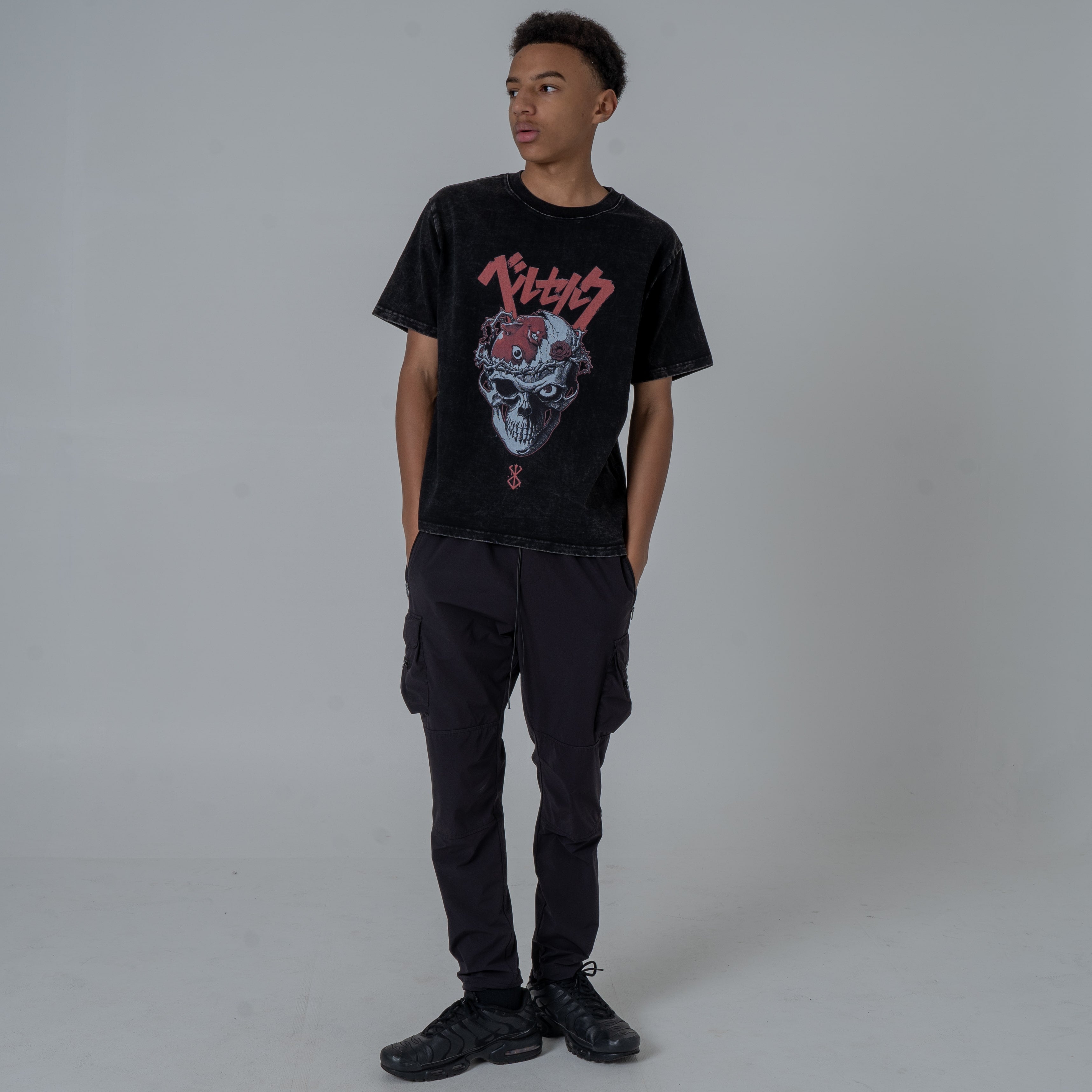 Berserk Skull Graphic T-Shirt