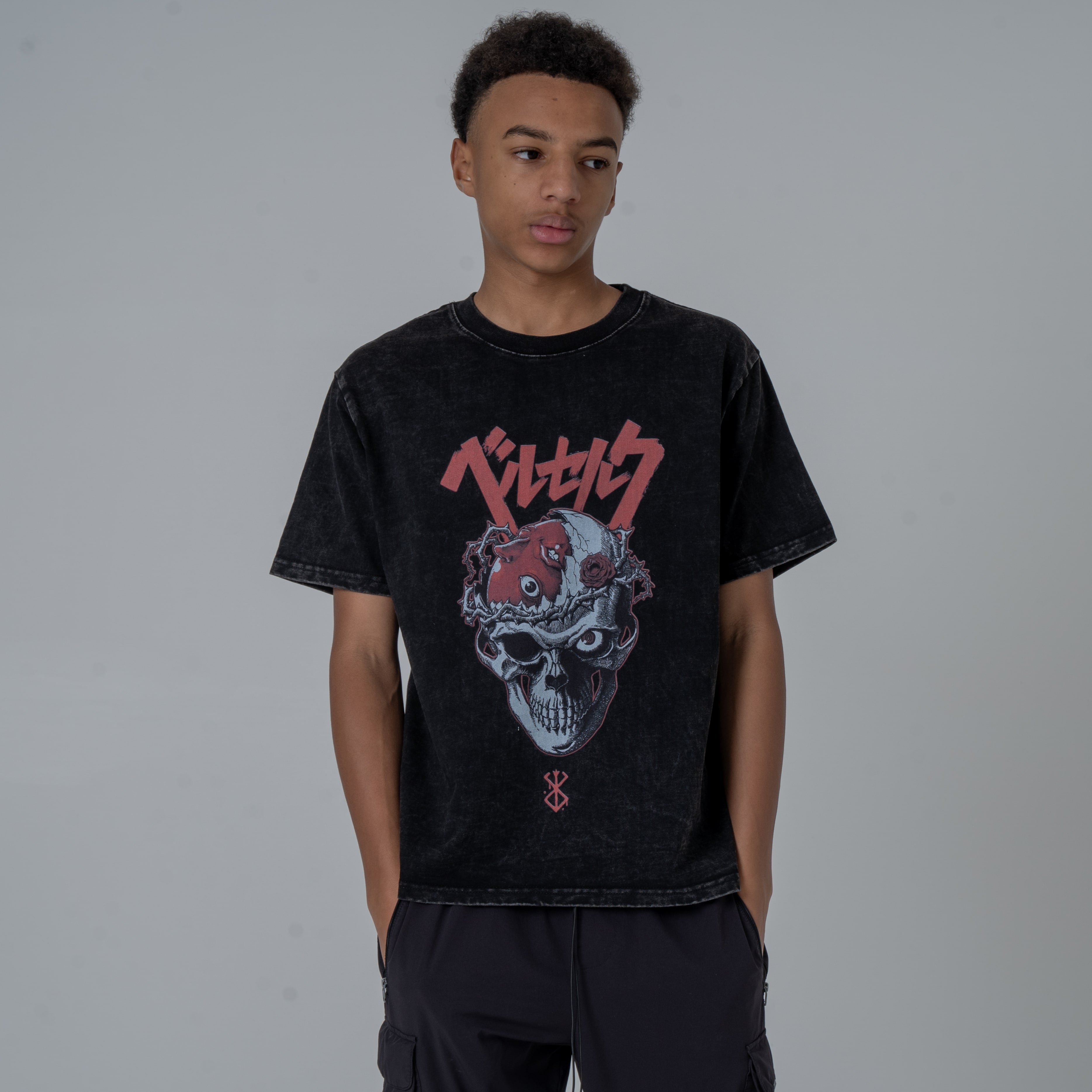 Berserk Skull Graphic T-Shirt