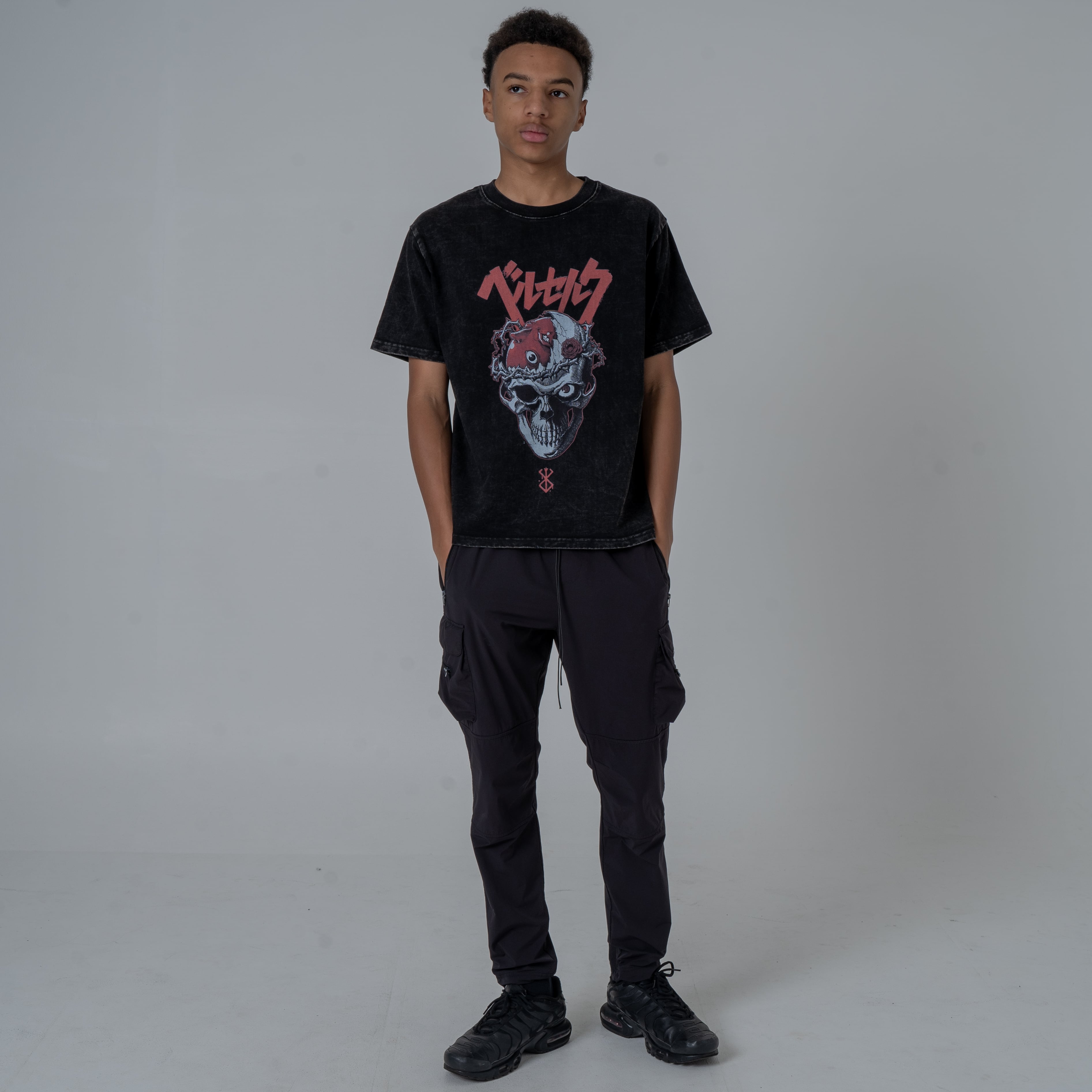 Berserk Skull Graphic T-Shirt