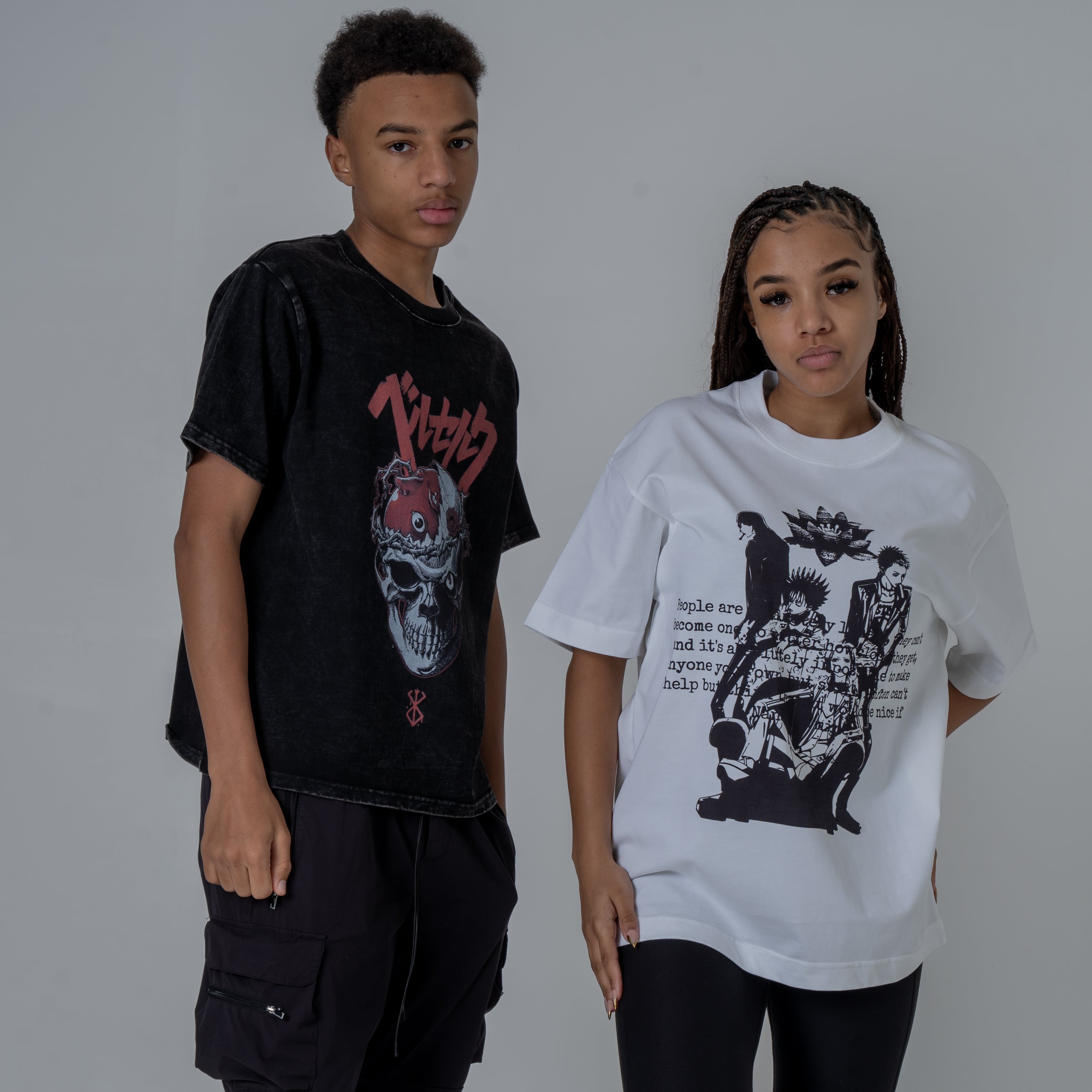 Berserk Skull Graphic T-Shirt