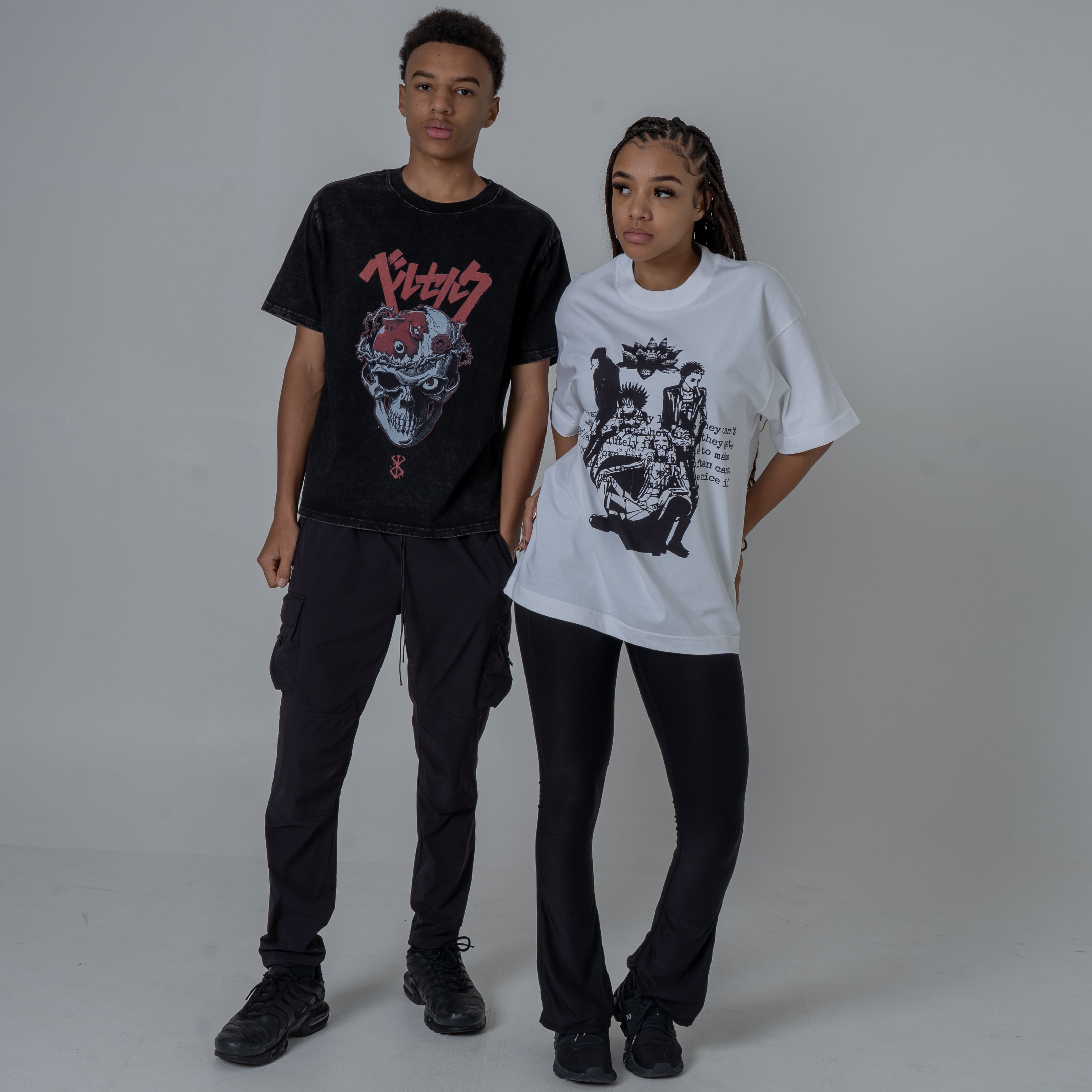 Berserk Skull Graphic T-Shirt