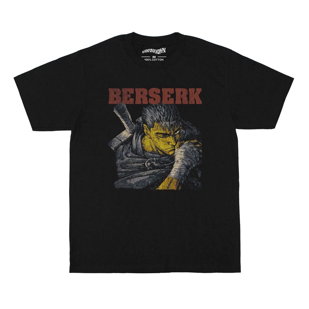 Berserk Guts Retro Cotton Tee