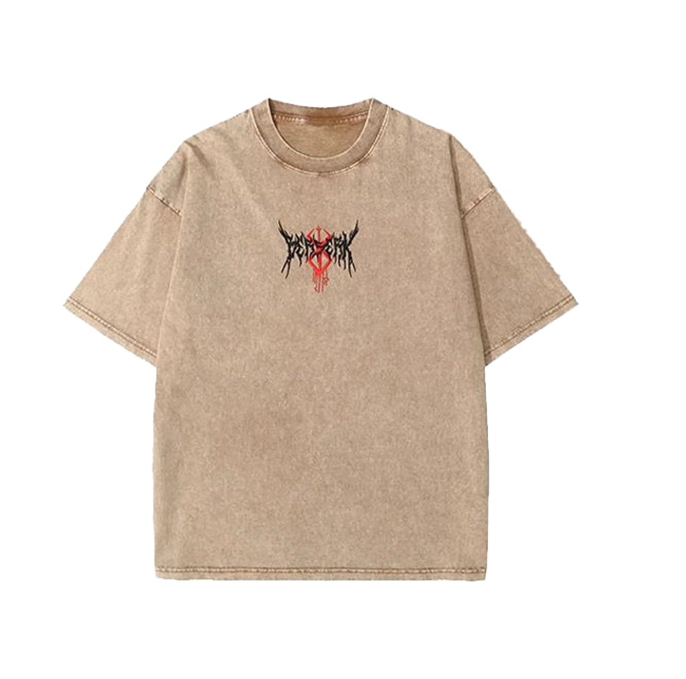 Berserk Guts Scarred Vintage Wash T-Shirt