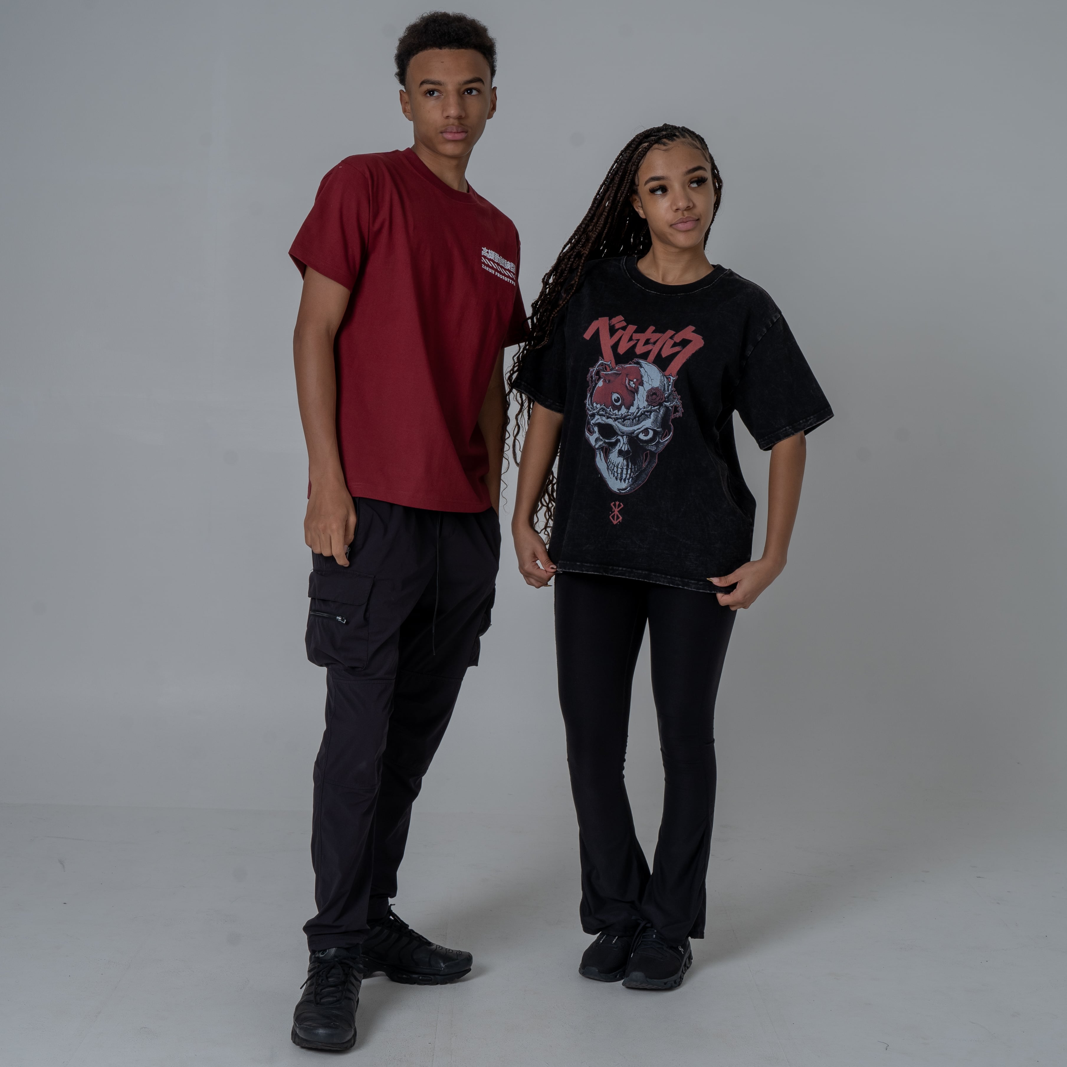 Berserk Skull Graphic T-Shirt