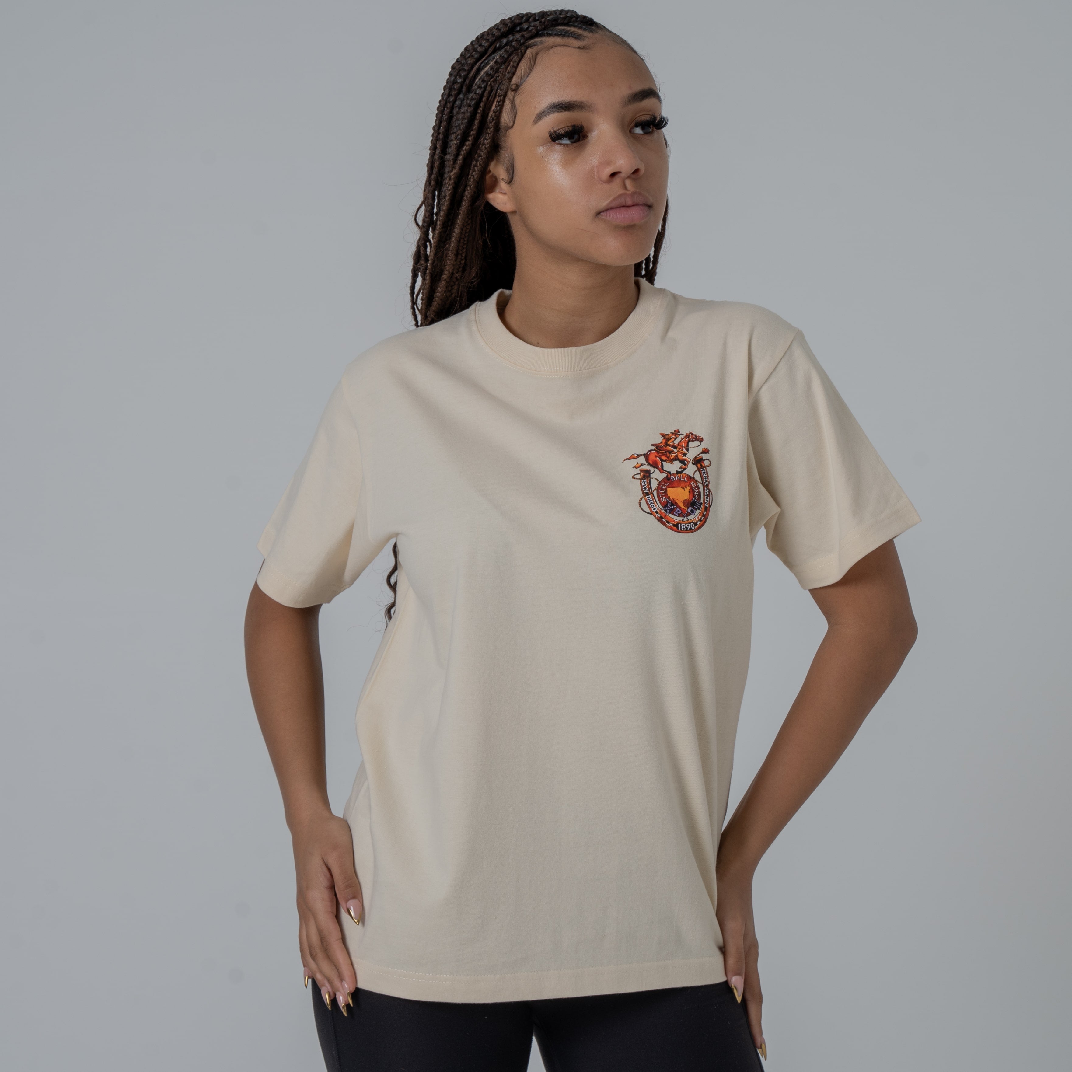 JoJo’s Bizarre Adventure Gyro Zeppeli Cotton T-Shirt