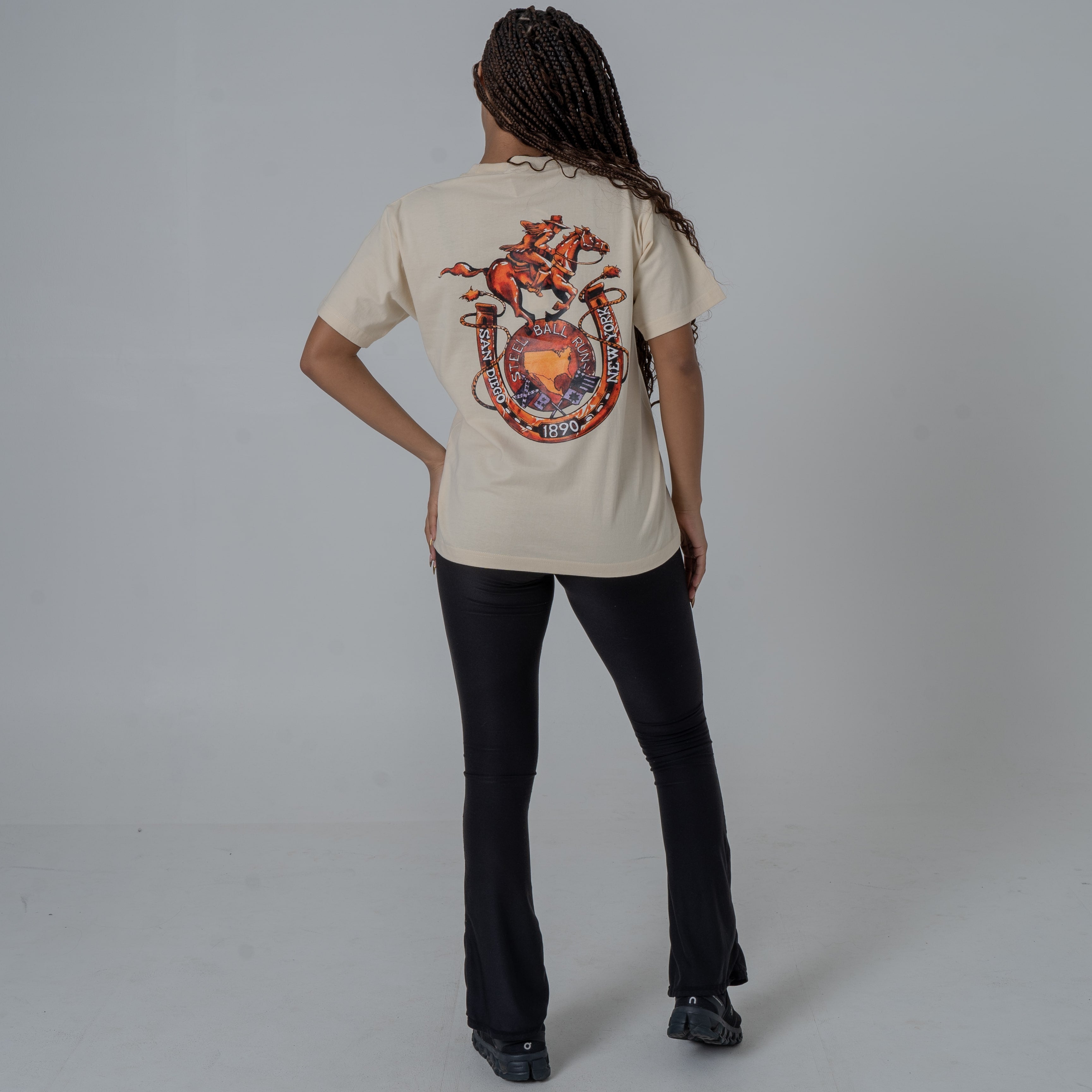 JoJo’s Bizarre Adventure Gyro Zeppeli Cotton T-Shirt