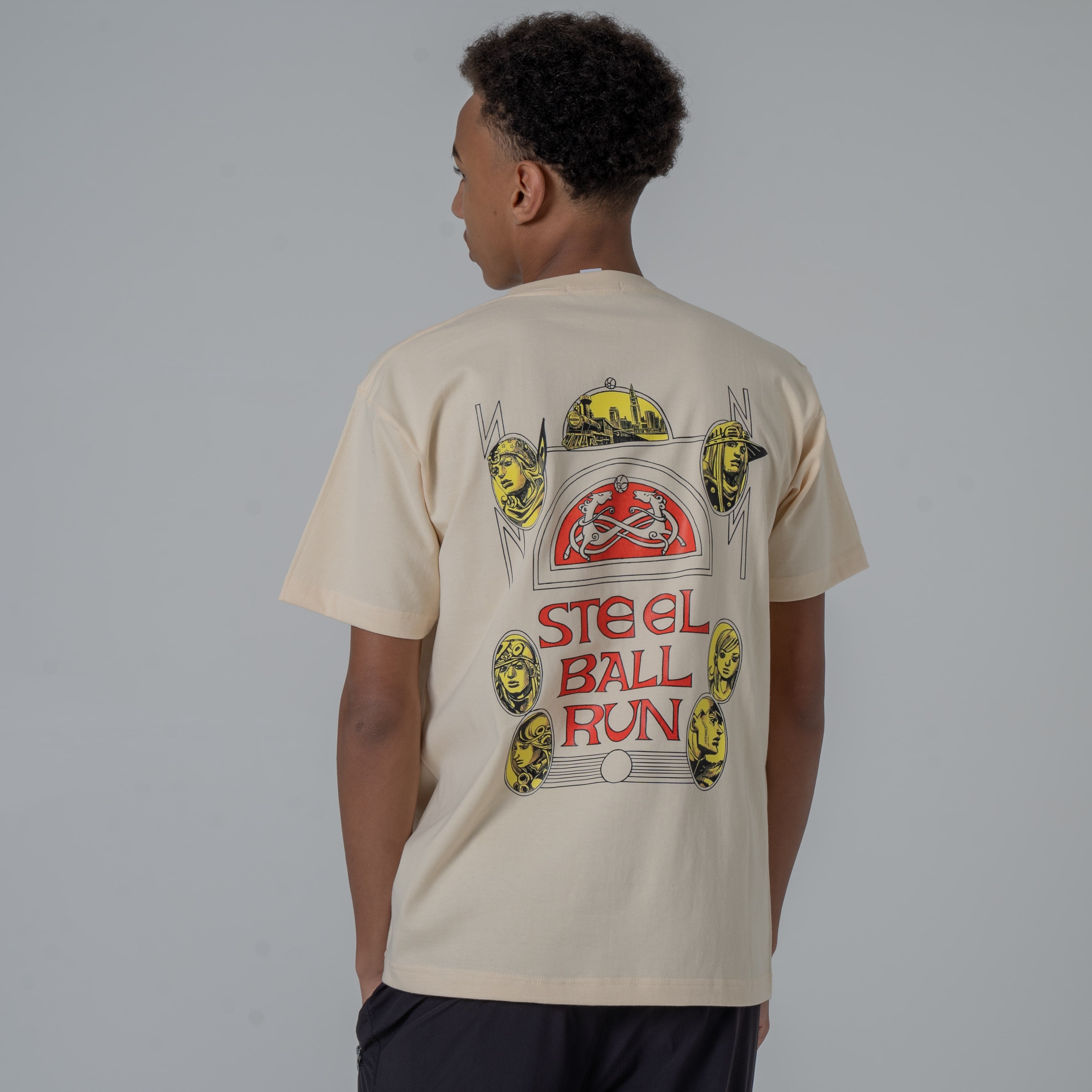 JoJo's Bizarre Adventure Steel Ball Run Cotton T-Shirt