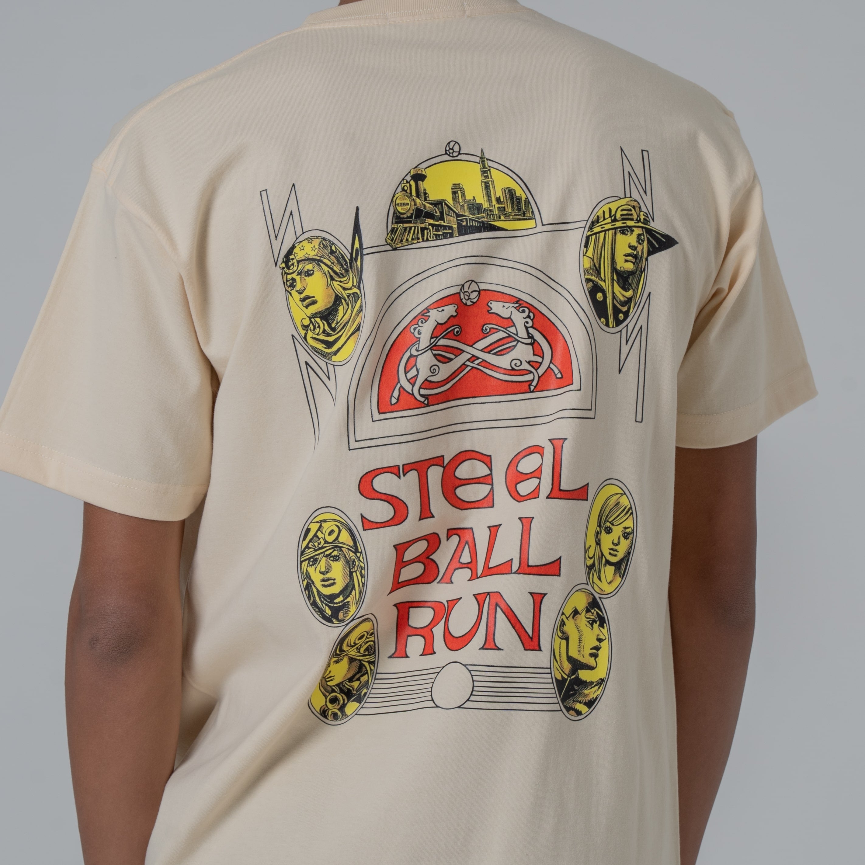 JoJo's Bizarre Adventure Steel Ball Run Cotton T-Shirt