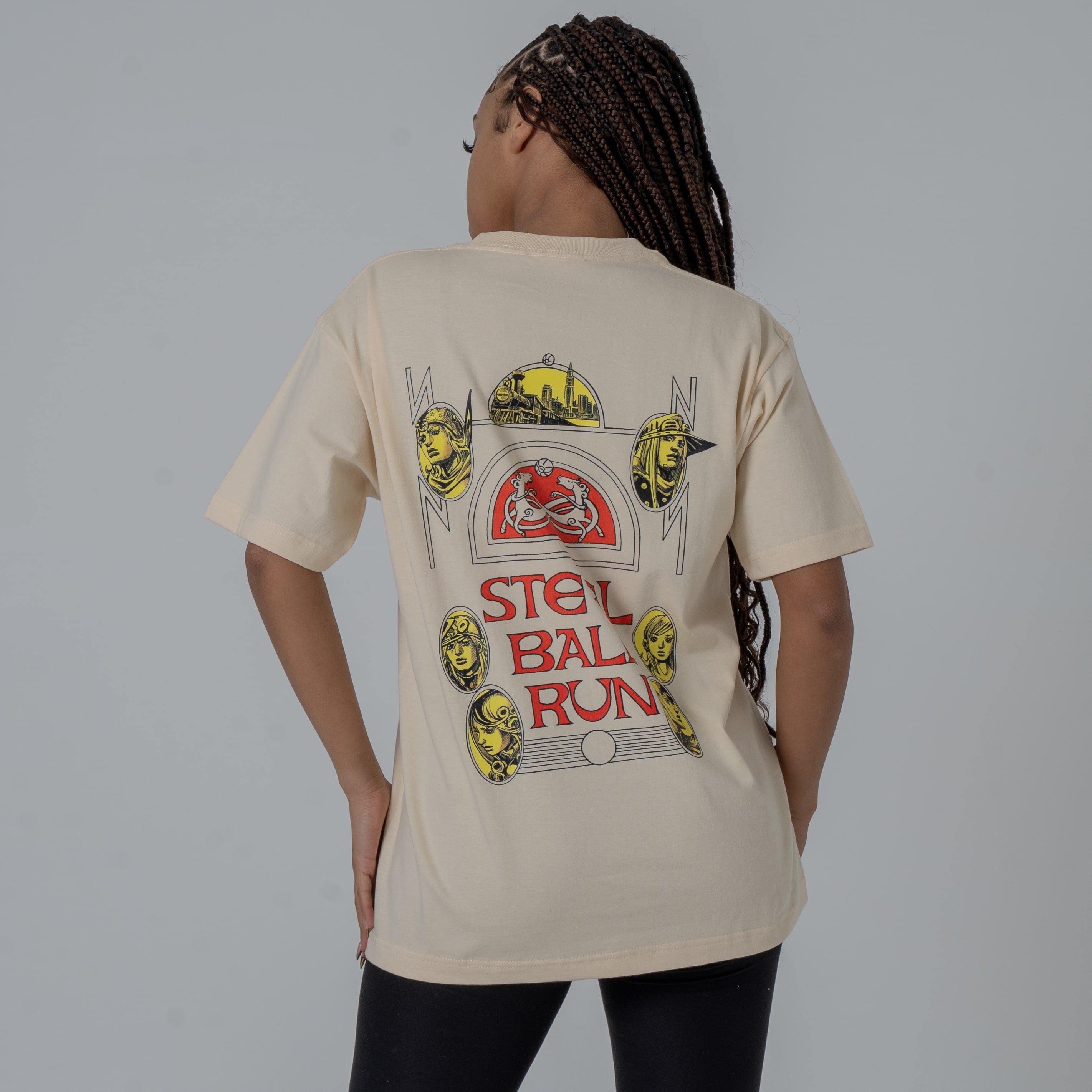 JoJo's Bizarre Adventure Steel Ball Run Cotton T-Shirt