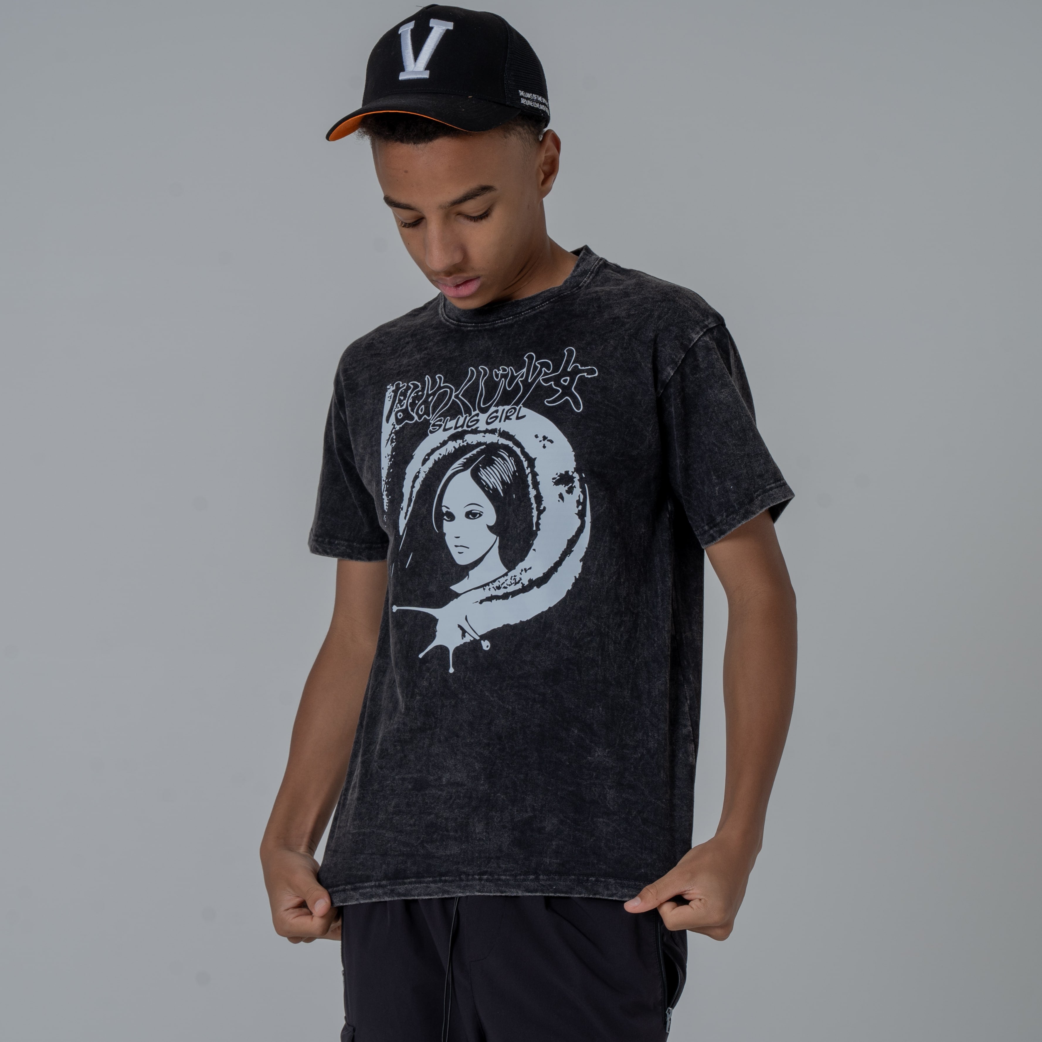 Junji Ito Slug Girl Vintage Wash T-Shirt