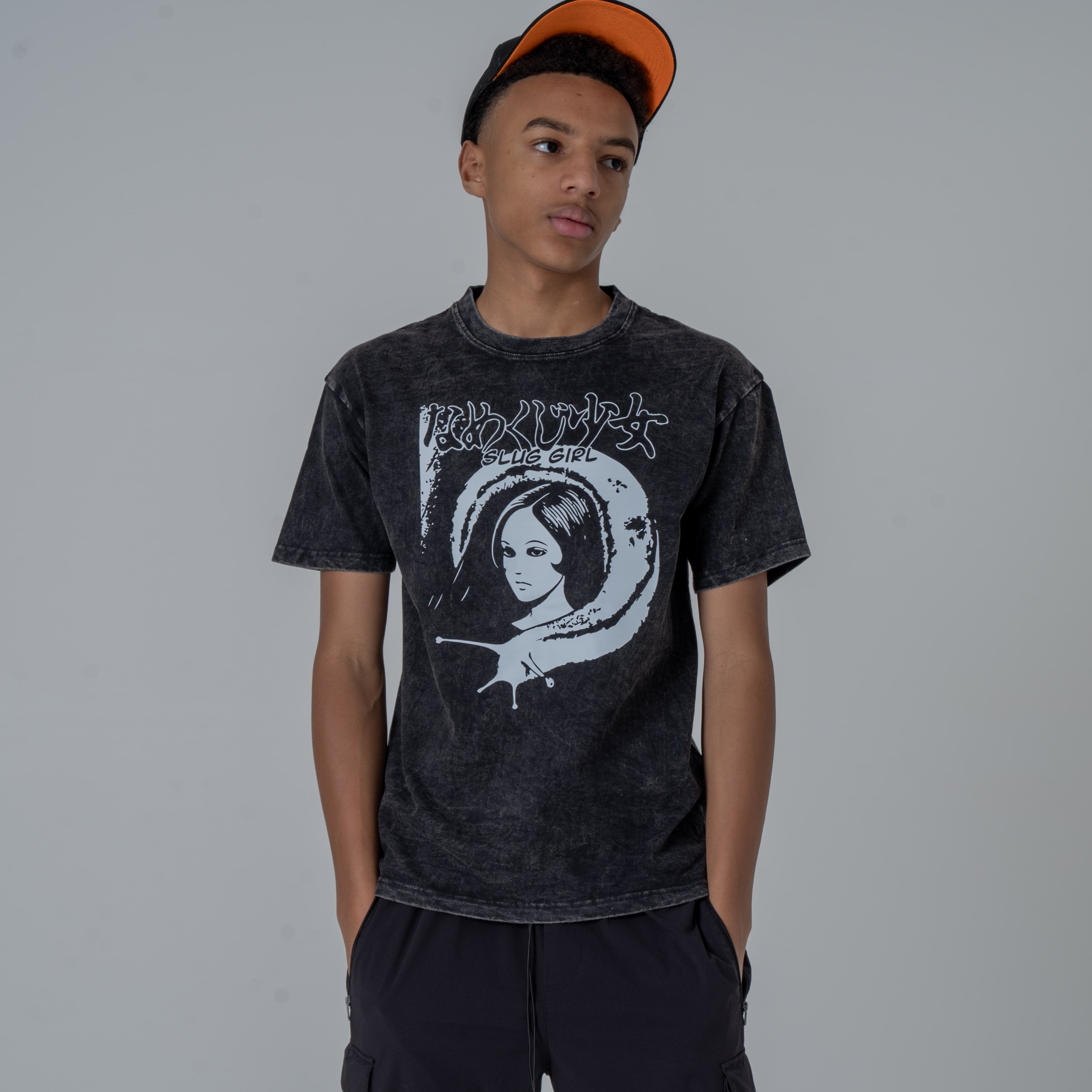 Junji Ito Slug Girl Vintage Wash T-Shirt