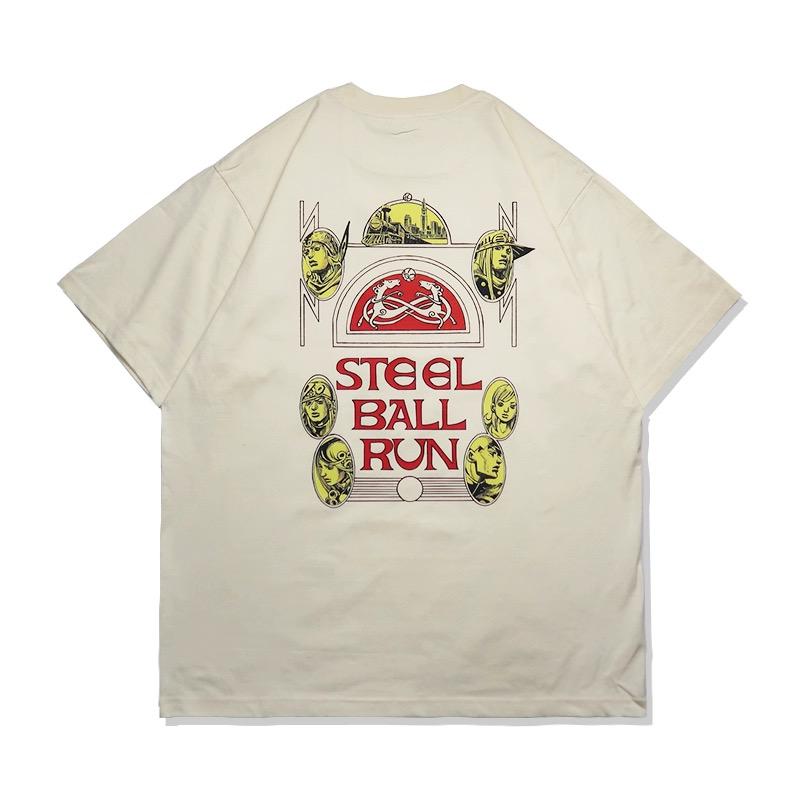 JoJo's Bizarre Adventure Steel Ball Run Cotton T-Shirt