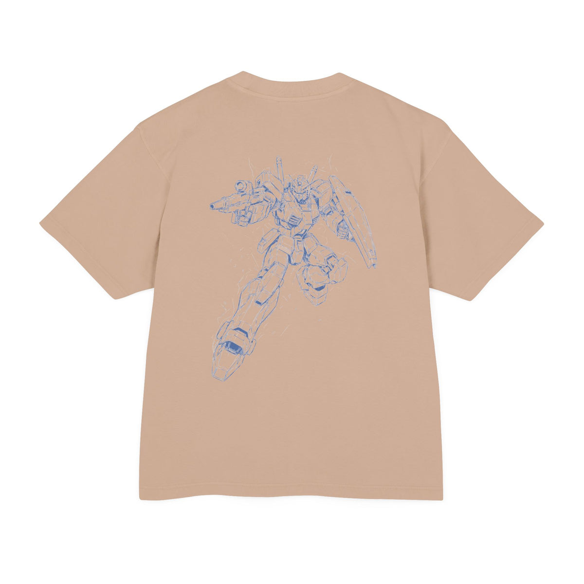 Gundam Azure Sketch Cotton Shirt