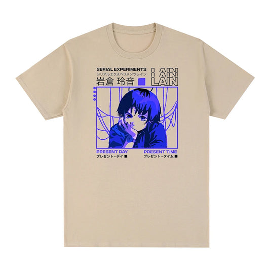 Serial Experiments Lain Glitch T-Shirt - The AniStore