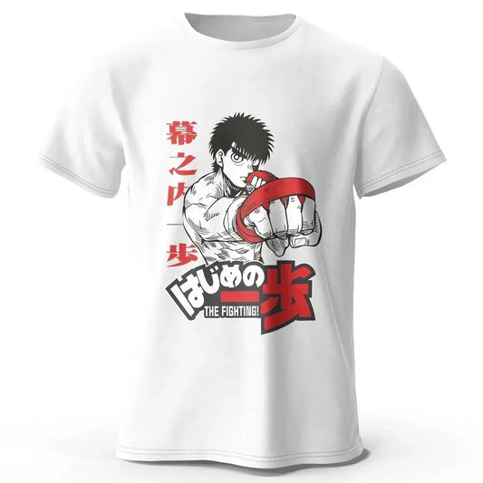 Hajime No Ippo “Featherweight Champion” T-Shirt - The AniStore
