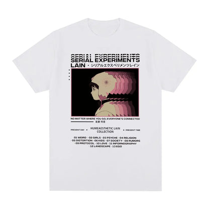 Serial Experiments Lain “Everyone’s Connected” T-Shirt - The AniStore