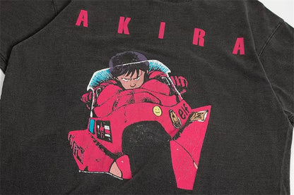 Akira Oversized Vintage Neo-Tokyo T-Shirt - The AniStore