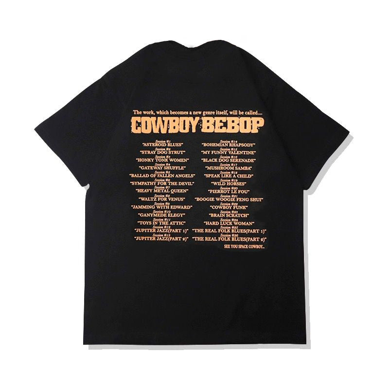 Cowboy Bebop Bebop's Crew Cotton Tee
