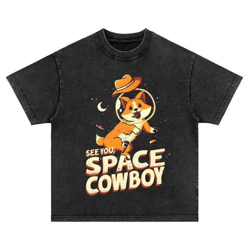 Cowboy Bebop Ein Space Vintage Wash T-Shirt