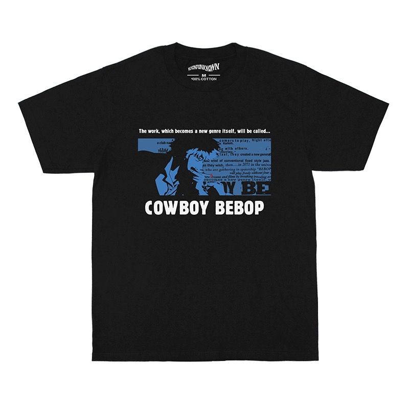 Cowboy Bebop Spike Silhouette Cotton Tee
