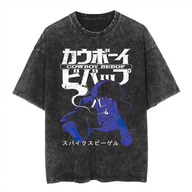 Cowboy Bebop Pensive Blues Vintage Wash T-Shirt
