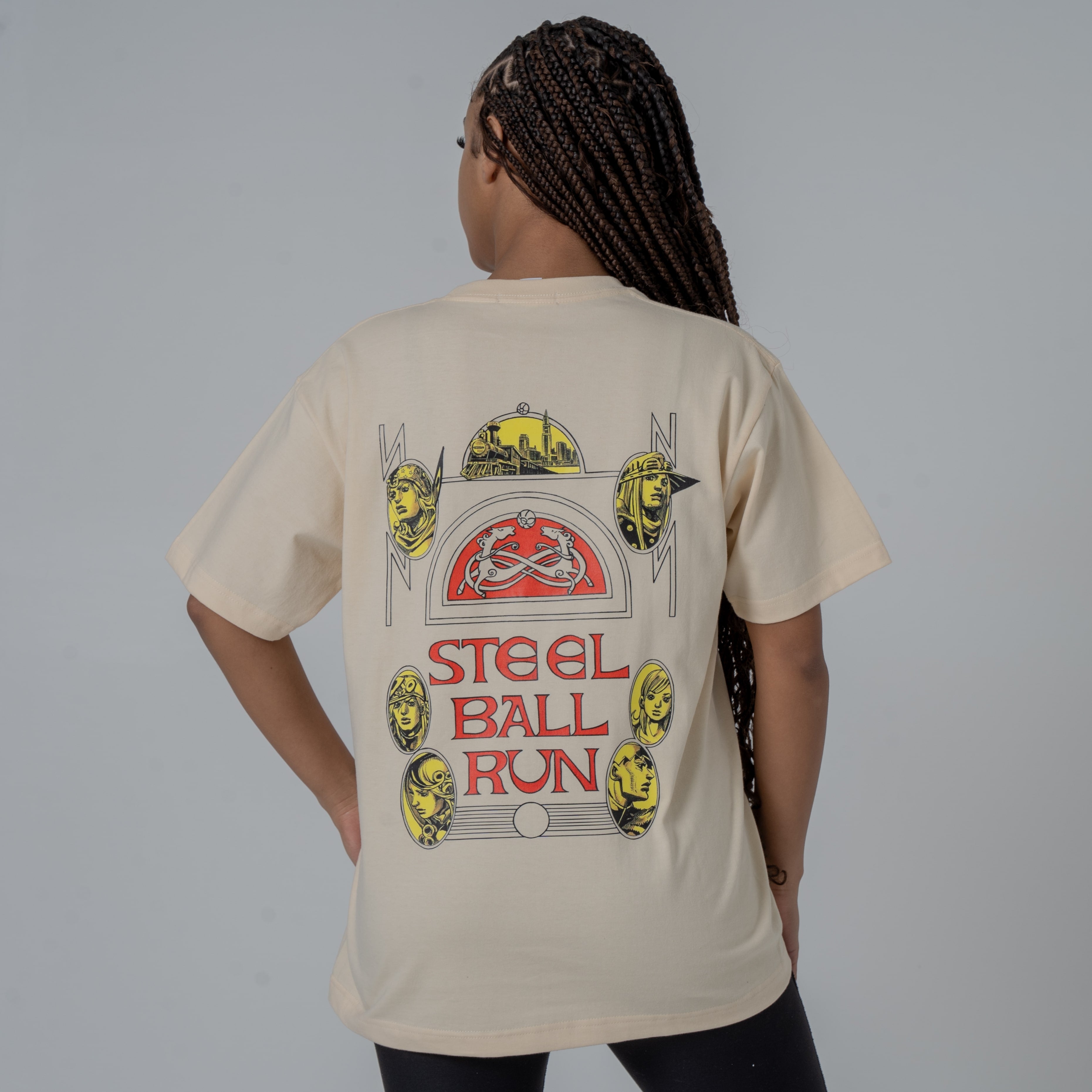 JoJo's Bizarre Adventure Steel Ball Run Cotton T-Shirt