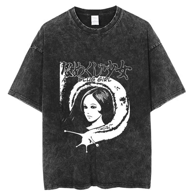 Junji Ito Slug Girl Vintage Wash T-Shirt