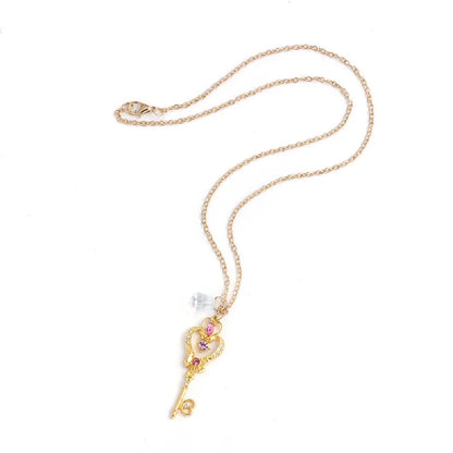 Sailor Moon Love Crown Magic Key Necklace - The AniStore