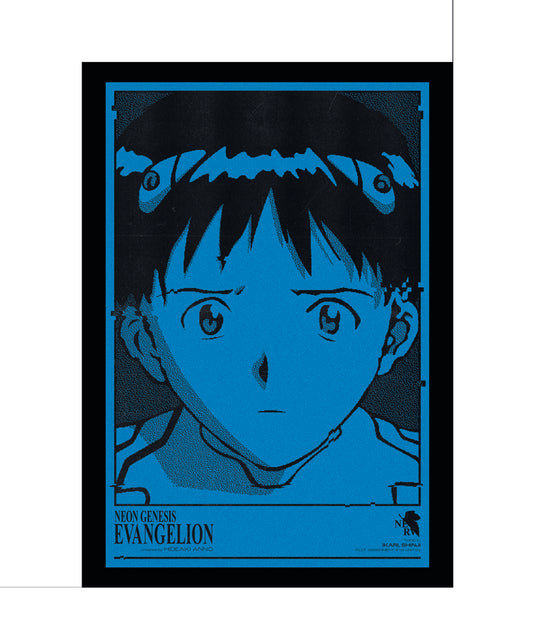 Neon Genesis Evangelion Shinji Adhesive Poster - The AniStore
